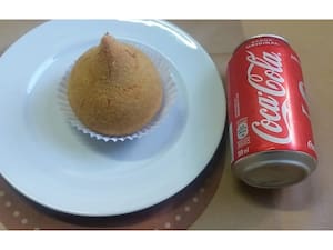 Coxinha De Frango + Coca Lata