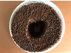 Bolo de Chocolate com Brigadeiro