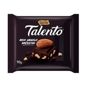 Chocolate Talento Meio Amargo 90gr